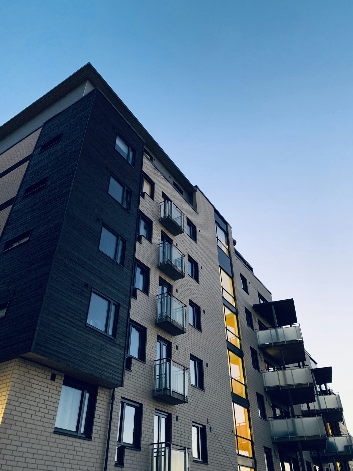 Midrise building exterior
